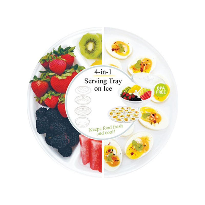 ถาดเสิร์ฟ 4 in 1 บนน้ำแข็ง